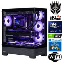Intop Aqua Ultra 9 285K 64GB DDR5 2TB SSD M.2 NVME RTX5070 12GB WiFi Windows 11