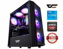 MDATA GAMING Core i5-12400f, 32GB, 2TB SSD, 1TB HDD, RX 580, Windows 11