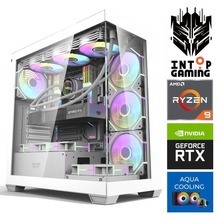 Intop Aqua Ryzen 9 9900x 32GB DDR5 1TB SSD M.2 NVME+2TB RTX5070Ti 16GB no-OS