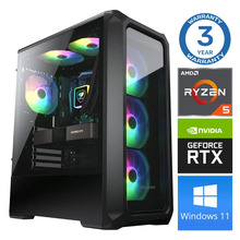 Intop Ryzen 5 3600 16GB 1TB SSD M.2 NVME+2TB RTX3050 6GB Windows 11