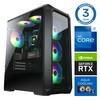 Lauaarvuti INTOP AQUA i7-14700F 32GB DDR5 2TB SSD M.2 NVME+2TB RTX5060Ti 8GB no-OS