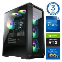 Lauaarvuti INTOP AQUA i7-14700F 32GB DDR5 2TB SSD M.2 NVME+2TB RTX5060Ti 8GB no-OS