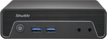 Shuttle Nano PC NE10N, Intel N100, DDR4, ventilaatorita, must