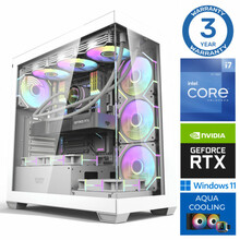 INTOP AQUA i7-14700F 64GB DDR5 1TB SSD M.2 NVME+2TB RTX5070 12GB WIN11