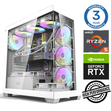 Lauaarvuti INTOP Ryzen 5 7500F 64GB DDR5 1TB SSD M.2 NVME RTX5060Ti 16GB no-OS