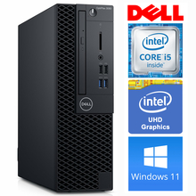 Lauaarvuti Dell 3060 SFF Intel Core i5-8400, 16GB, 1TB M.2 NVME SSD, DVD, Windows 11 Pro