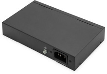 Võrgulüliti Digitus DN-95357 8+2Port 10/100, PoE, 30W, must