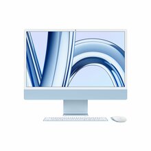Lauaarvuti Apple iMac 24 4.5K Retina MQRQ3ZE/A, Apple M3, 8GB, 256GB SSD, sinine