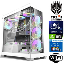 Intop Aqua Ultra 5 245KF 16GB DDR5 1TB SSD M.2 NVME RTX5060Ti 16GB WiFi Windows 11