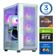 INTOP AQUA Ryzen 7 7700X 16GB DDR5 1TB SSD M.2 NVME+2TB RTX5050 8GB no-OS