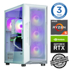 Intop Ryzen 5 3600 16GB 500GB SSD M.2 NVME RTX3050 6GB no-OS