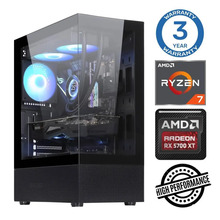 INTOP Ryzen 7 5700X 16GB 500GB SSD M.2 NVME+2TB RX6600 8GB no-OS