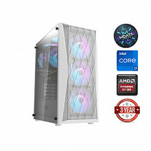 Lauaarvuti MDATA i7-12700KF, 64GB, 1TB SSD, RX 580, Windows 11, valge