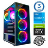 Lauaarvuti INTOP i5-12400F 16GB 250SSD M.2 NVME+2TB RTX5060 8GB no-OS