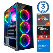 INTOP Ryzen 7 5700G 8GB 1TB SSD M.2 NVME Radeon RX Vega 8 WIN11