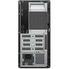 Lauaarvuti Dell Tower ECT1250 Intel Core i3-14100, 8GB, 512GB, Windows 11 Pro
