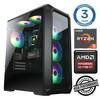 Lauaarvuti INTOP Ryzen 5 5500, 16GB, 1TB SSD M.2 NVME, 2TB, RTX3060 12GB, Windows 11
