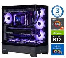 INTOP AQUA Ryzen 5 7600X 16GB DDR5 1TB SSD M.2 NVME+2TB RTX5060 8GB ilma operatsioonisüsteemita