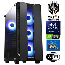 Intop Aqua Ultra 7 265KF 16GB DDR5 500GB SSD M.2 NVME+2TB RTX5050 8GB WiFi ilma operatsioonisüsteemita