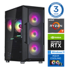 INTOP AQUA Ryzen 7 7700X 64GB DDR5 500GB SSD M.2 NVME RTX5050 8GB WIN11Pro
