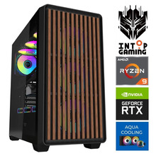 Intop Aqua Ryzen 9 9900x 64GB DDR5 1TB SSD M.2 NVME+2TB RTX5070Ti 16GB no-OS