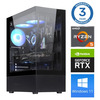 Intop Ryzen 5 3600 32GB 500SSD M.2 NVME+2TB RTX5070 12GB Windows 11