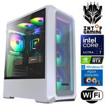 Intop Aqua Ultra 7 265KF 32GB DDR5 2TB SSD M.2 NVME+2TB RTX5060Ti 8GB WiFi Windows 11