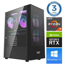 INTOP Ryzen 7 8700F 64GB DDR5 2TB SSD M.2 NVME+2TB RTX5060 8GB WIN11Pro