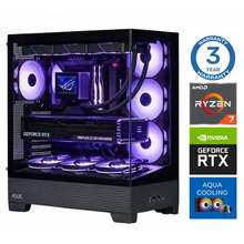 INTOP AQUA Ryzen 7 8700F 16GB DDR5 1TB SSD M.2 NVME+2TB RTX5060Ti 8GB ilma operatsioonisüsteemita