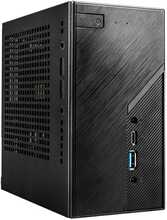 Stacionaarne arvuti Asrock DeskMini B760 Barebone, LGA 1700, DDR4, HDMI, DisplayPort, USB-C, must
