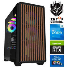 Lauaarvuti INTOP AQUA i5-14400F 64GB DDR5 1TB SSD M.2 NVME+2TB RTX5050 8GB no-OS