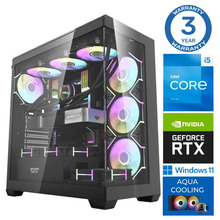 Lauaarvuti INTOP AQUA i5-14400F 64GB DDR5 1TB SSD M.2 NVME RTX5050 8GB WIN11