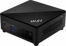 MSI Cubi 5 1M-438BEU Mini PC, Intel Core i5-120U, UHD, Wi-Fi 6E, Bluetooth, must, ilma operatsioonisüsteemita