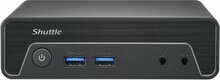 Shuttle XPCnano NE1010XA N100, 8GB, 250GB SSD, must, ilma OS-ita