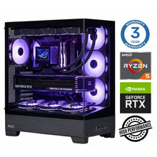 INTOP Ryzen 5 7500F 64GB DDR5 1TB SSD M.2 NVME+2TB RTX5060 8GB ilma operatsioonisüsteemita