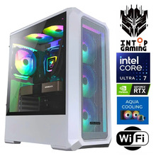 Intop Aqua Ultra 7 265KF 64GB DDR5 2TB SSD M.2 NVME+2TB RTX5060 8GB WiFi no-OS