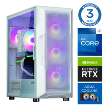 Lauaarvuti INTOP AQUA i7-14700F 16GB DDR5 500GB SSD M.2 NVME RTX5050 8GB no-OS