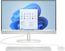 HP AiO 24-cr0457ng 23.8 FHD, Intel Core i5-1335U, 16GB, 512GB SSD, Windows 11, valge