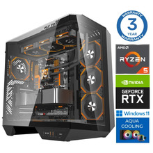 Intop Aqua Ryzen 5 7500X3D 64GB DDR5 1TB SSD M.2 NVME RTX5070 12GB Windows 11 Pro