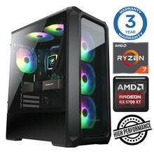 Lauaarvuti INTOP Ryzen 7 5700X, 32GB, 1TB SSD M.2 NVME, Nvidia RTX 3050 6GB, Windows 11