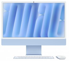 Lauaarvuti Apple iMac 24” MWV33ZE/A, Apple M4 10C CPU, 16GB, 512GB SSD, sinine