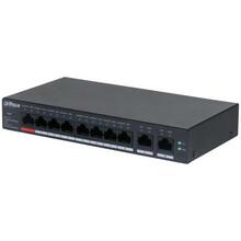 Võrgulüliti Dahua CS4010-8GT-110 L2, 8x10Base-T, 100Base-TX, 1000Base-T, PoE portid 8