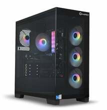 Hiro Aurora lauaarvuti AMD Ryzen 5 7500X3D, Intel ARC B580 12GB, 32GB RAM, 1TB SSD, Wi-Fi, Windows 11 Home