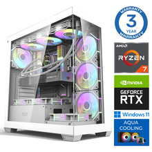 INTOP AQUA Ryzen 7 7700X 16GB DDR5 1TB SSD M.2 NVME+2TB RTX5050 8GB WIN 11