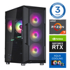 INTOP AQUA Ryzen 7 7700X 32GB DDR5 2TB SSD M.2 NVME+2TB RTX5050 8GB no-OS