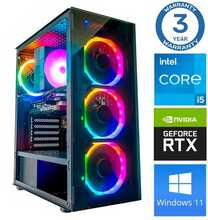 INTOP i5-12400F 32GB 500SSD M.2 NVME+2TB RTX5060 8GB WIN11