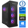 Lauaarvuti INTOP i7-12700F 32GB 1TB SSD M.2 NVME+2TB RTX5060Ti 8GB WIN11Pro