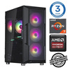 INTOP Ryzen 7 5700X 16GB 1TB SSD M.2 NVME RX6600 8GB no-OS