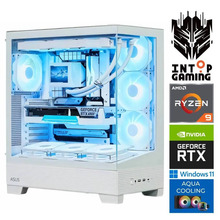 Intop Aqua Ryzen 9 9900x 32GB DDR5 1TB SSD M.2 NVME+2TB RTX5070Ti 16GB Windows 11