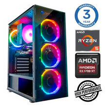 Intop Ryzen 5 3600 32GB 1TB SSD M.2 NVME+2TB RX6600 8GB no-OS